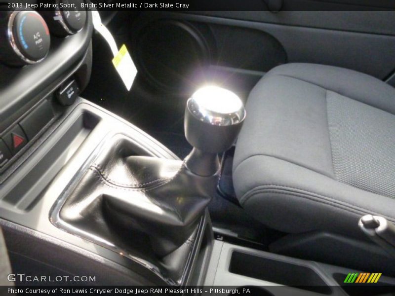 Bright Silver Metallic / Dark Slate Gray 2013 Jeep Patriot Sport
