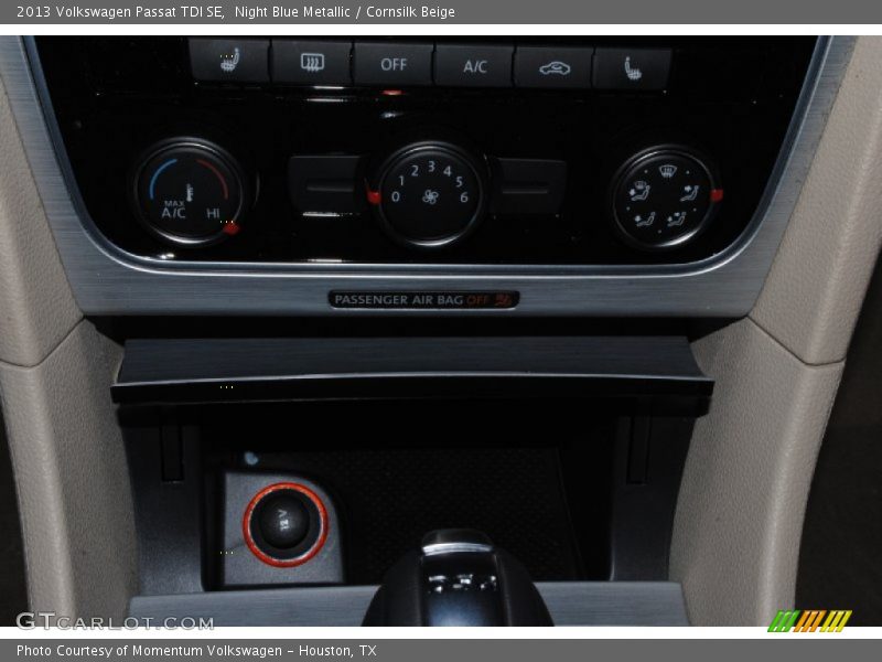 Night Blue Metallic / Cornsilk Beige 2013 Volkswagen Passat TDI SE