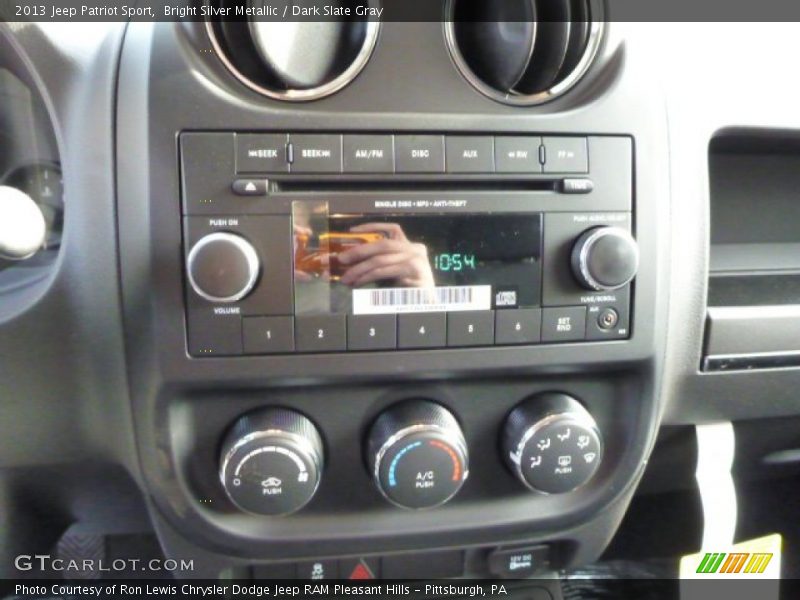 Bright Silver Metallic / Dark Slate Gray 2013 Jeep Patriot Sport
