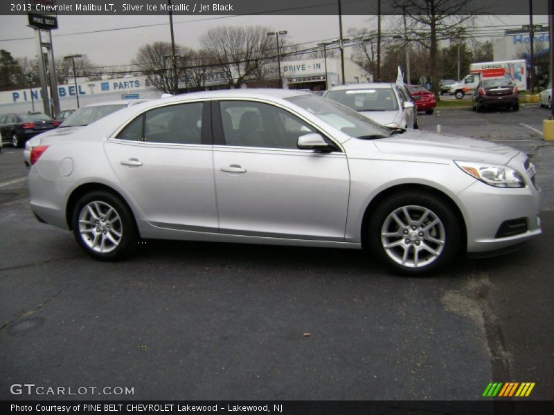 Silver Ice Metallic / Jet Black 2013 Chevrolet Malibu LT