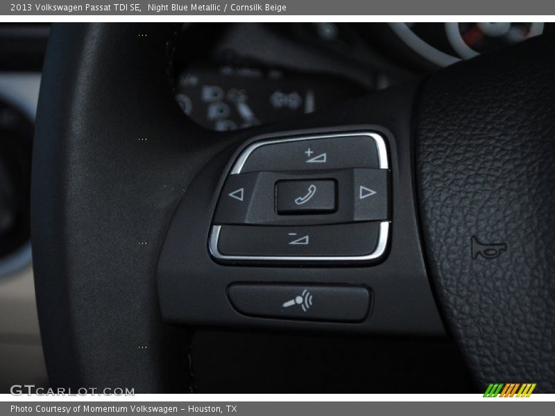 Night Blue Metallic / Cornsilk Beige 2013 Volkswagen Passat TDI SE