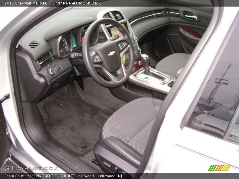 Jet Black Interior - 2013 Malibu LT 