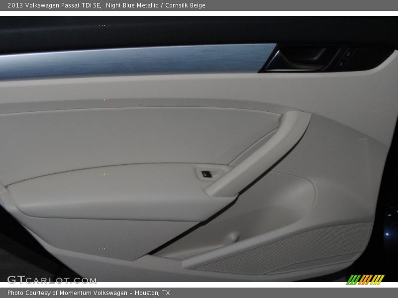 Night Blue Metallic / Cornsilk Beige 2013 Volkswagen Passat TDI SE