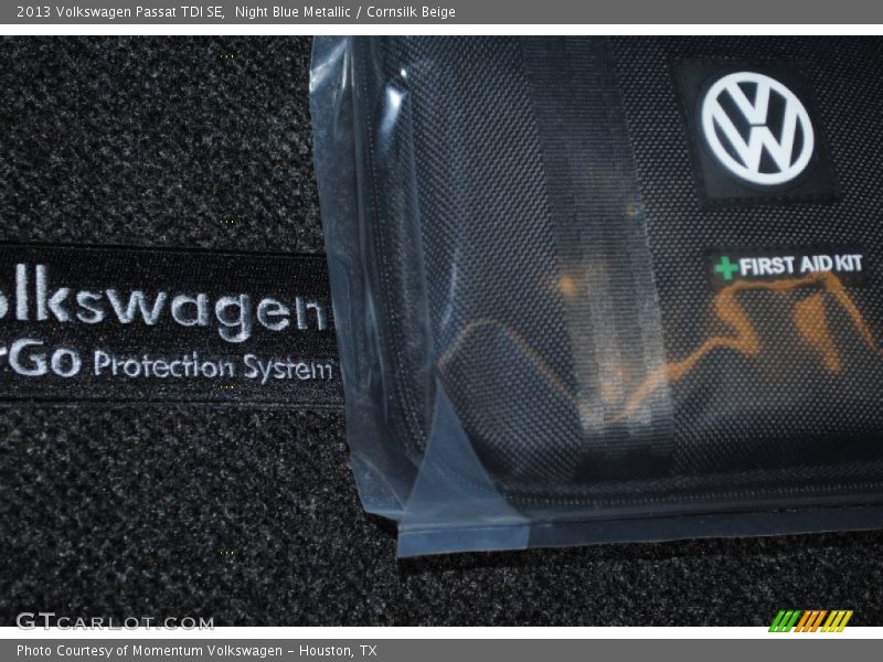 Night Blue Metallic / Cornsilk Beige 2013 Volkswagen Passat TDI SE