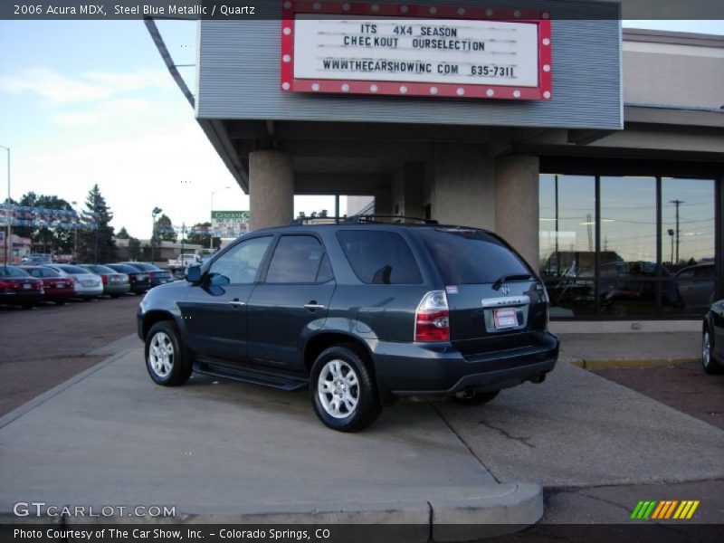 Steel Blue Metallic / Quartz 2006 Acura MDX