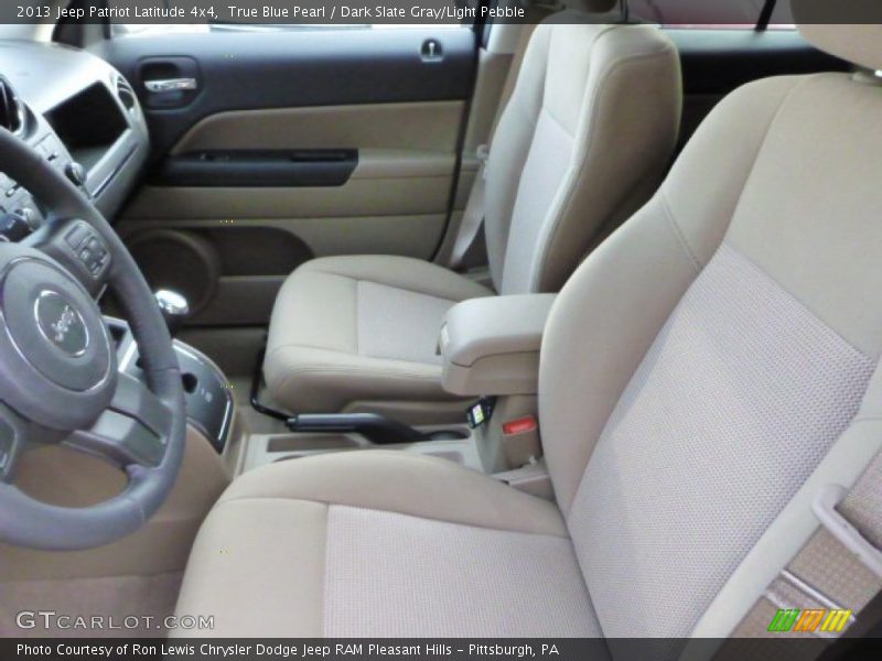 True Blue Pearl / Dark Slate Gray/Light Pebble 2013 Jeep Patriot Latitude 4x4