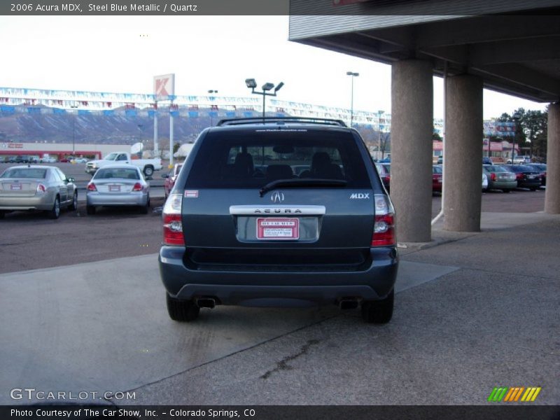 Steel Blue Metallic / Quartz 2006 Acura MDX