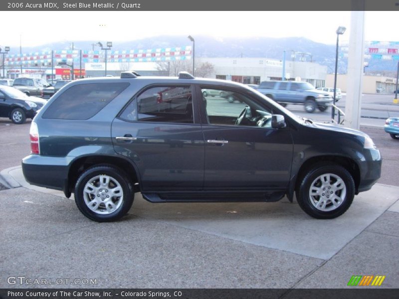 Steel Blue Metallic / Quartz 2006 Acura MDX