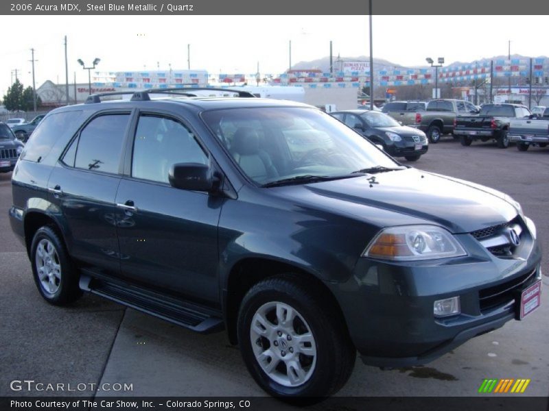 Steel Blue Metallic / Quartz 2006 Acura MDX