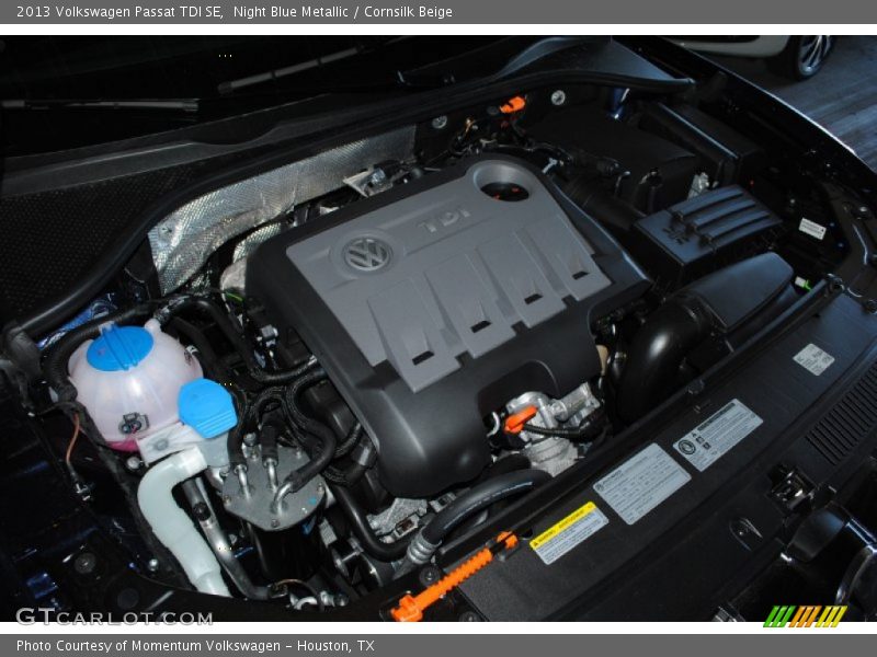 Night Blue Metallic / Cornsilk Beige 2013 Volkswagen Passat TDI SE