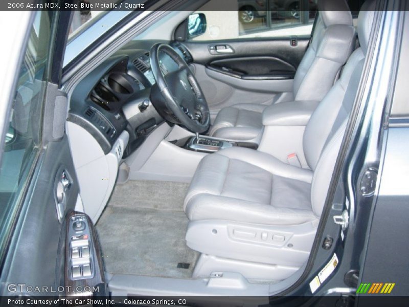 Steel Blue Metallic / Quartz 2006 Acura MDX