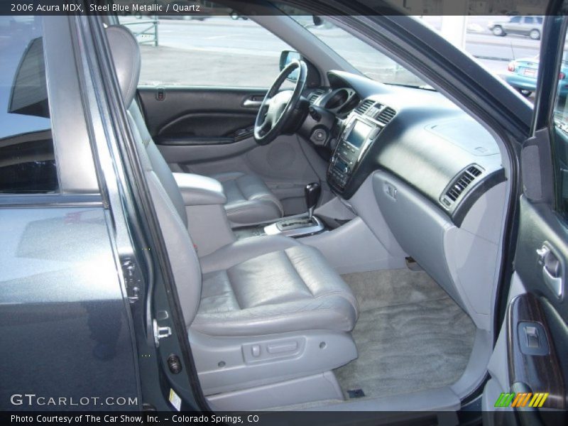 Steel Blue Metallic / Quartz 2006 Acura MDX