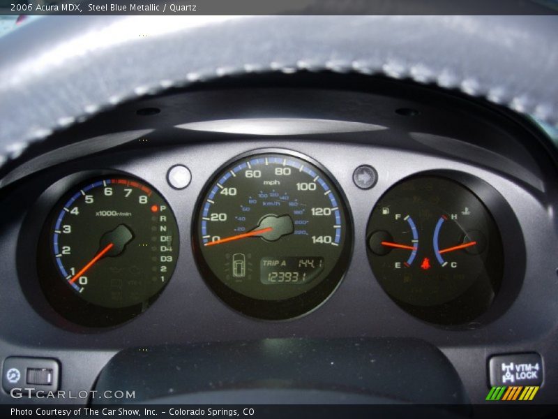 Steel Blue Metallic / Quartz 2006 Acura MDX