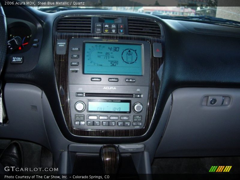 Steel Blue Metallic / Quartz 2006 Acura MDX