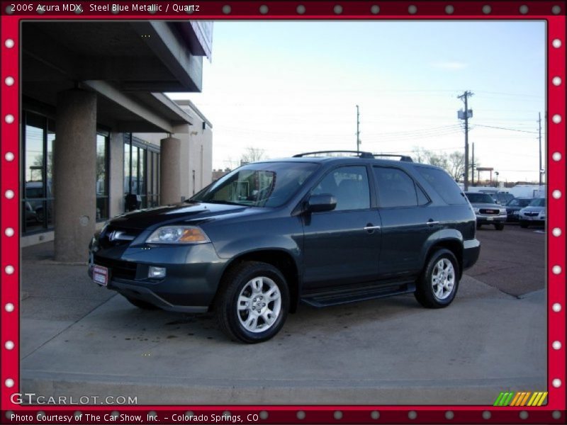 Steel Blue Metallic / Quartz 2006 Acura MDX
