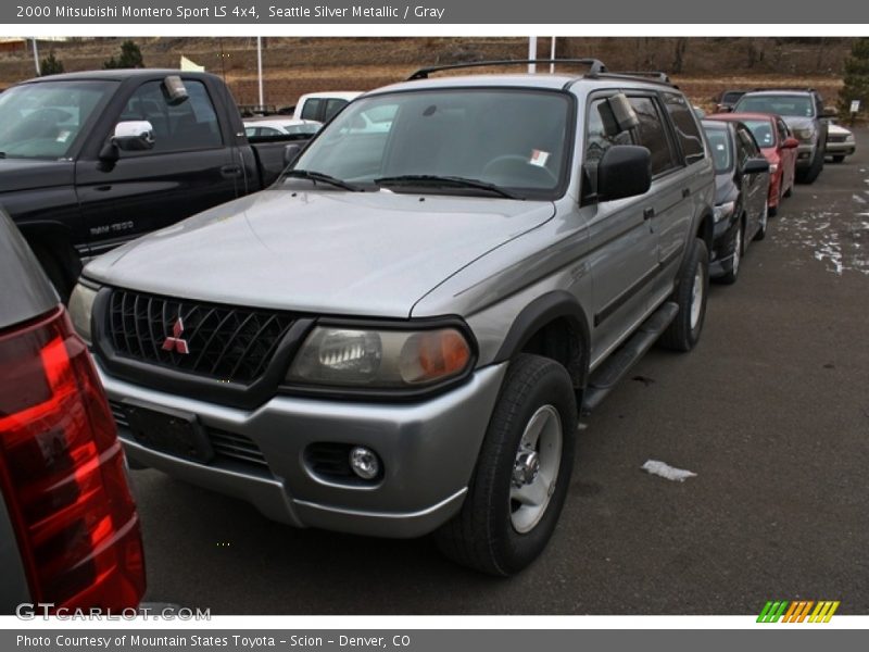Seattle Silver Metallic / Gray 2000 Mitsubishi Montero Sport LS 4x4