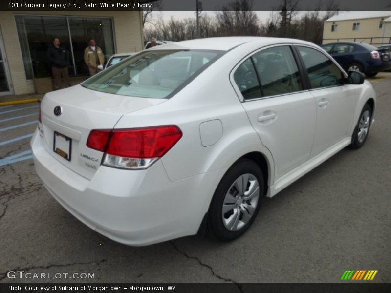 Satin White Pearl / Ivory 2013 Subaru Legacy 2.5i