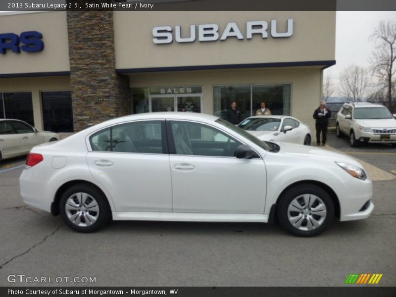 Satin White Pearl / Ivory 2013 Subaru Legacy 2.5i