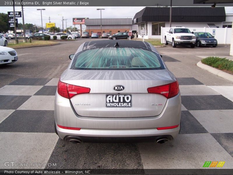 Bright Silver Metallic / Beige 2013 Kia Optima EX