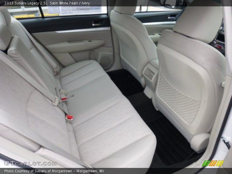 Satin White Pearl / Ivory 2013 Subaru Legacy 2.5i