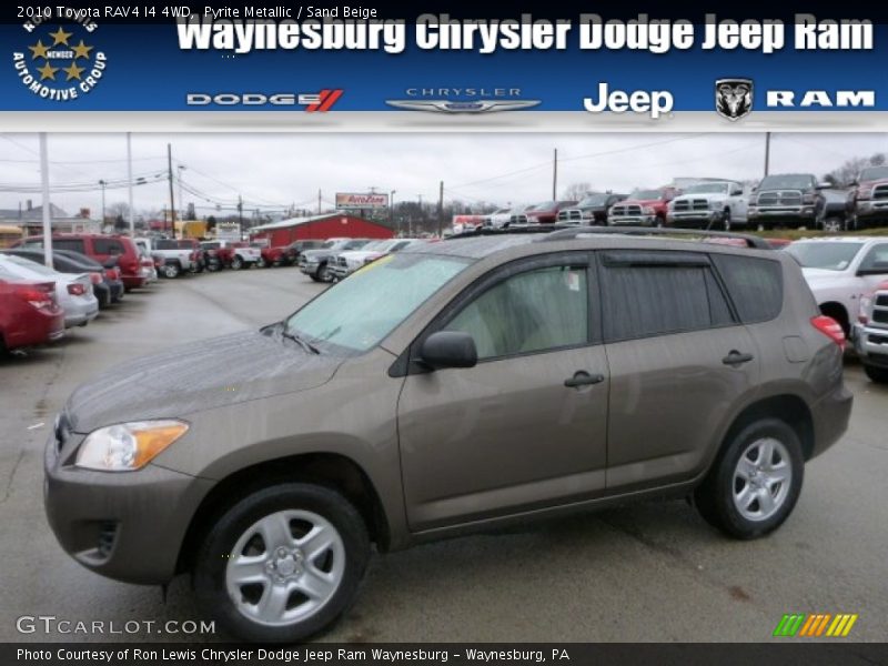 Pyrite Metallic / Sand Beige 2010 Toyota RAV4 I4 4WD
