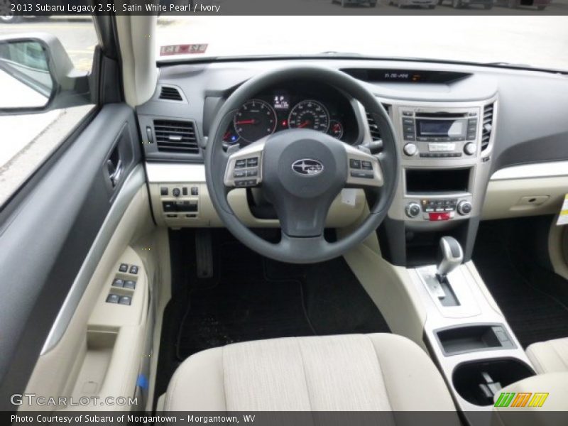 Satin White Pearl / Ivory 2013 Subaru Legacy 2.5i