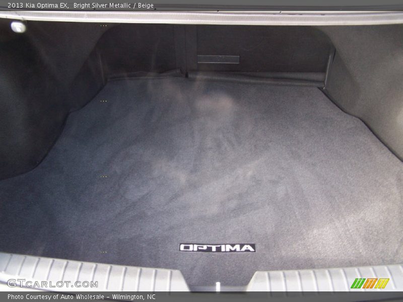 Bright Silver Metallic / Beige 2013 Kia Optima EX