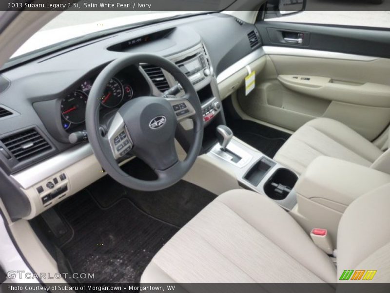 Ivory Interior - 2013 Legacy 2.5i 