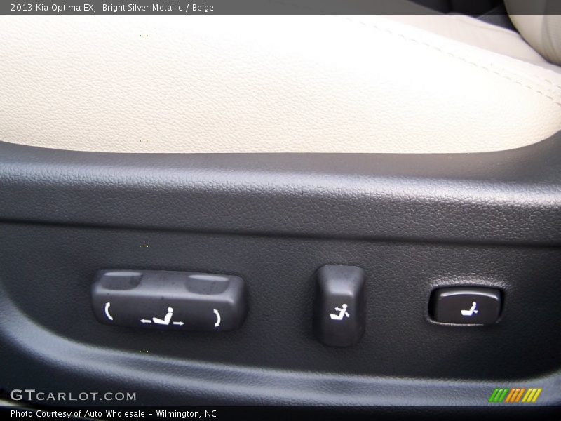 Bright Silver Metallic / Beige 2013 Kia Optima EX