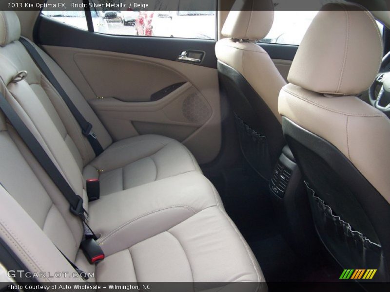 Bright Silver Metallic / Beige 2013 Kia Optima EX