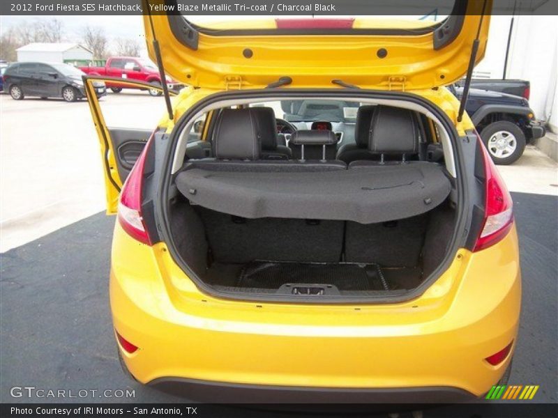  2012 Fiesta SES Hatchback Trunk