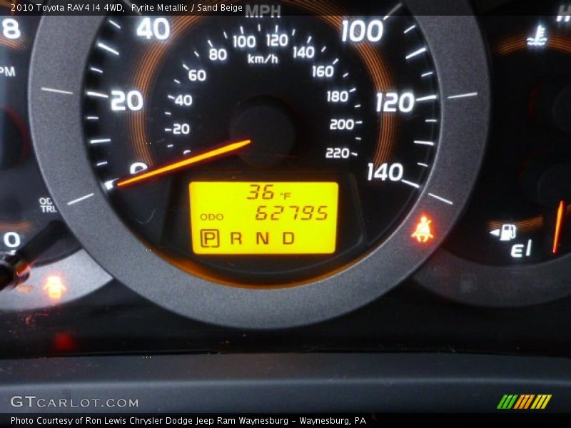 Pyrite Metallic / Sand Beige 2010 Toyota RAV4 I4 4WD