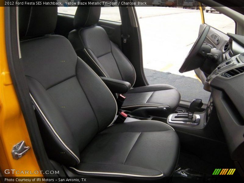 Front Seat of 2012 Fiesta SES Hatchback