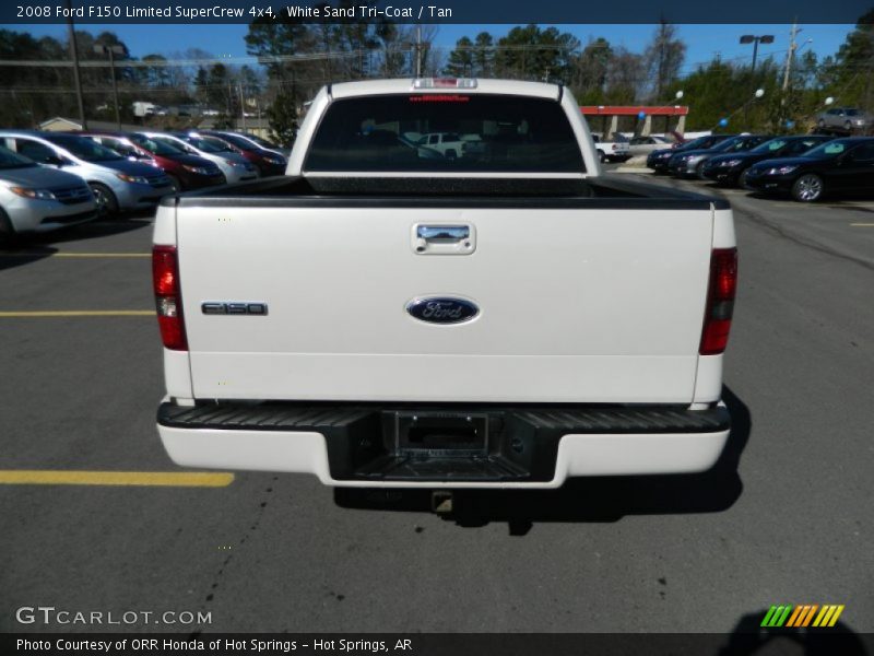 White Sand Tri-Coat / Tan 2008 Ford F150 Limited SuperCrew 4x4