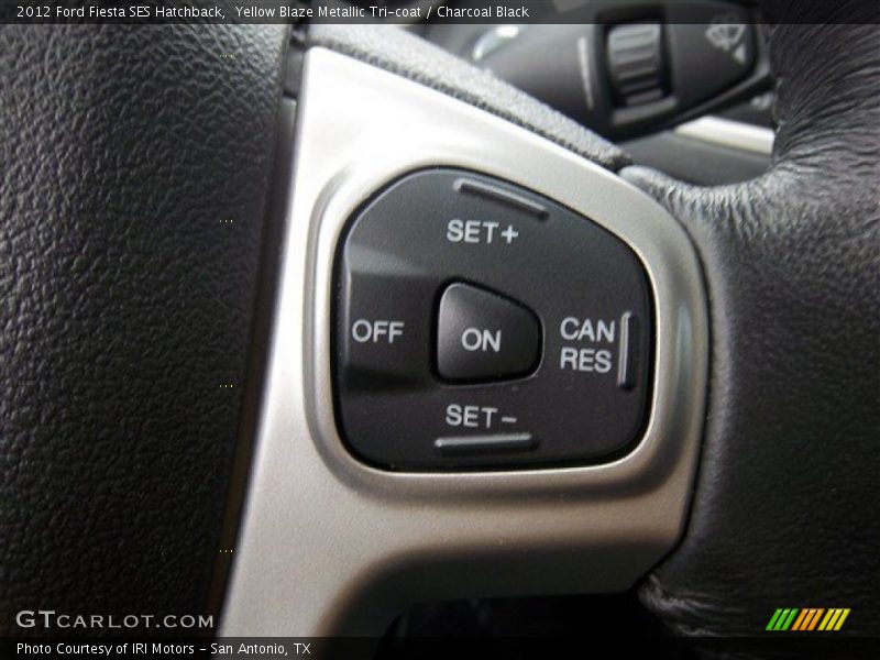 Controls of 2012 Fiesta SES Hatchback