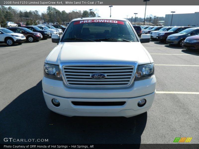 White Sand Tri-Coat / Tan 2008 Ford F150 Limited SuperCrew 4x4
