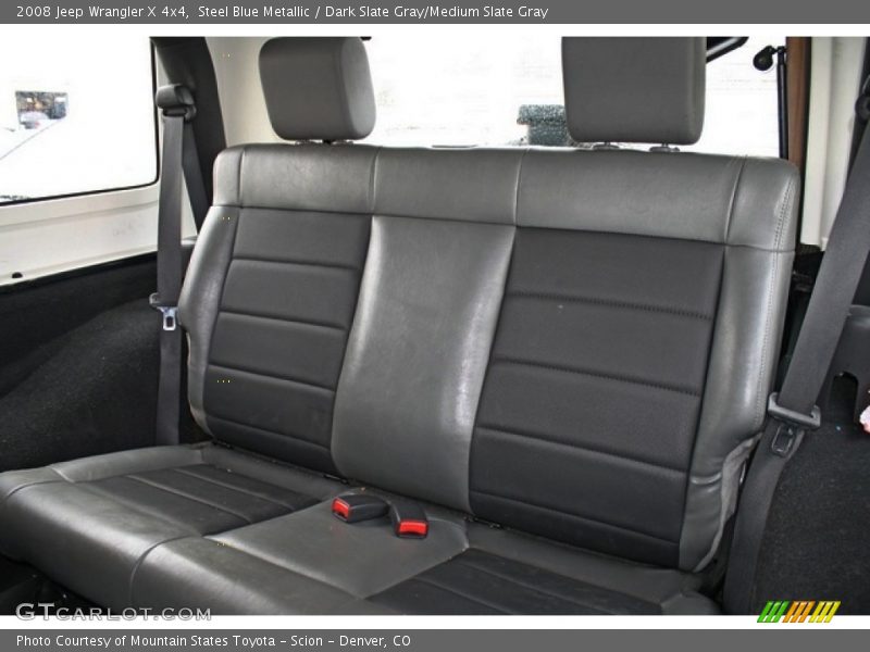 Steel Blue Metallic / Dark Slate Gray/Medium Slate Gray 2008 Jeep Wrangler X 4x4