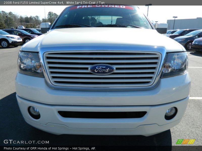 White Sand Tri-Coat / Tan 2008 Ford F150 Limited SuperCrew 4x4