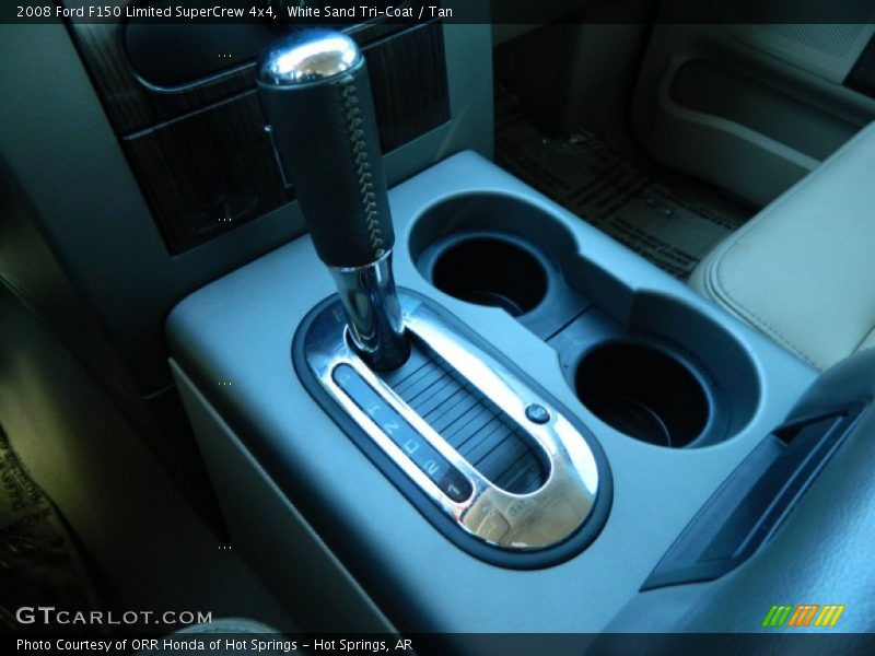 White Sand Tri-Coat / Tan 2008 Ford F150 Limited SuperCrew 4x4