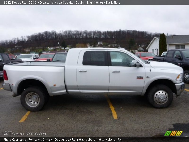 2012 Ram 3500 HD Laramie Mega Cab 4x4 Dually Bright White