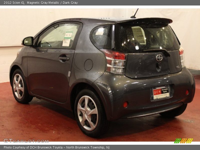 Magnetic Gray Metallic / Dark Gray 2012 Scion iQ