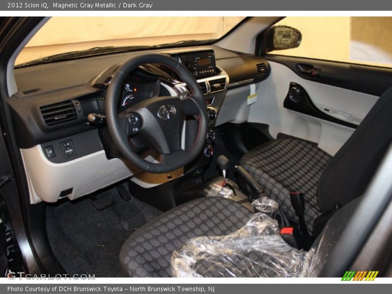Magnetic Gray Metallic / Dark Gray 2012 Scion iQ