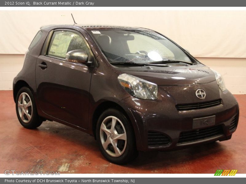 Black Currant Metallic / Dark Gray 2012 Scion iQ