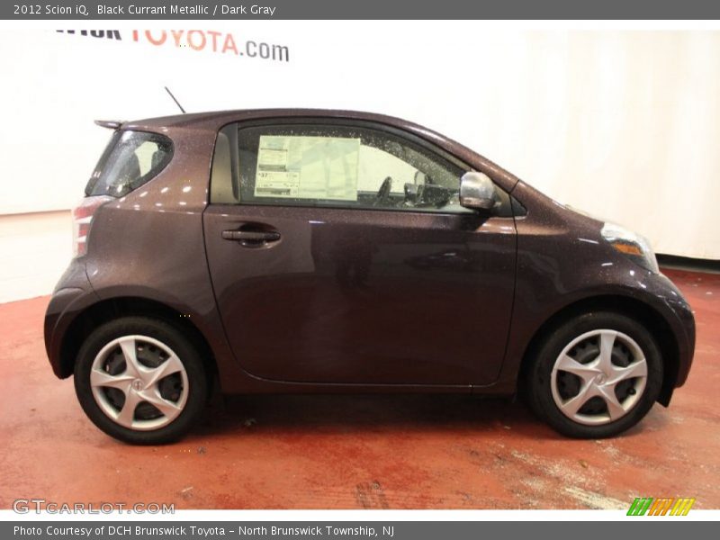 Black Currant Metallic / Dark Gray 2012 Scion iQ