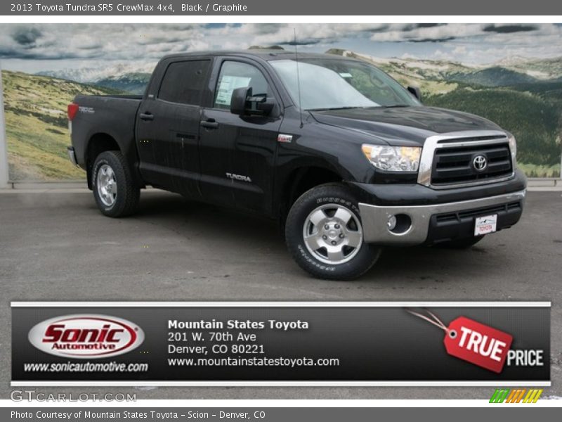 Black / Graphite 2013 Toyota Tundra SR5 CrewMax 4x4
