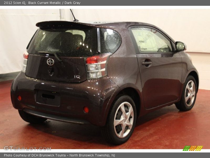 Black Currant Metallic / Dark Gray 2012 Scion iQ