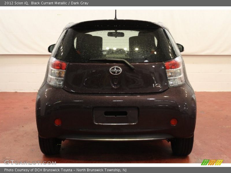 Black Currant Metallic / Dark Gray 2012 Scion iQ