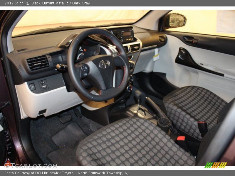 Black Currant Metallic / Dark Gray 2012 Scion iQ