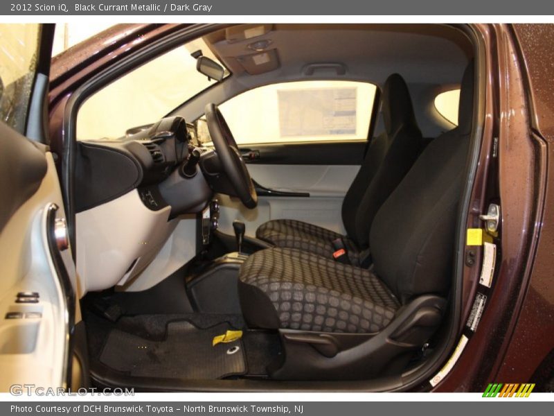 Black Currant Metallic / Dark Gray 2012 Scion iQ