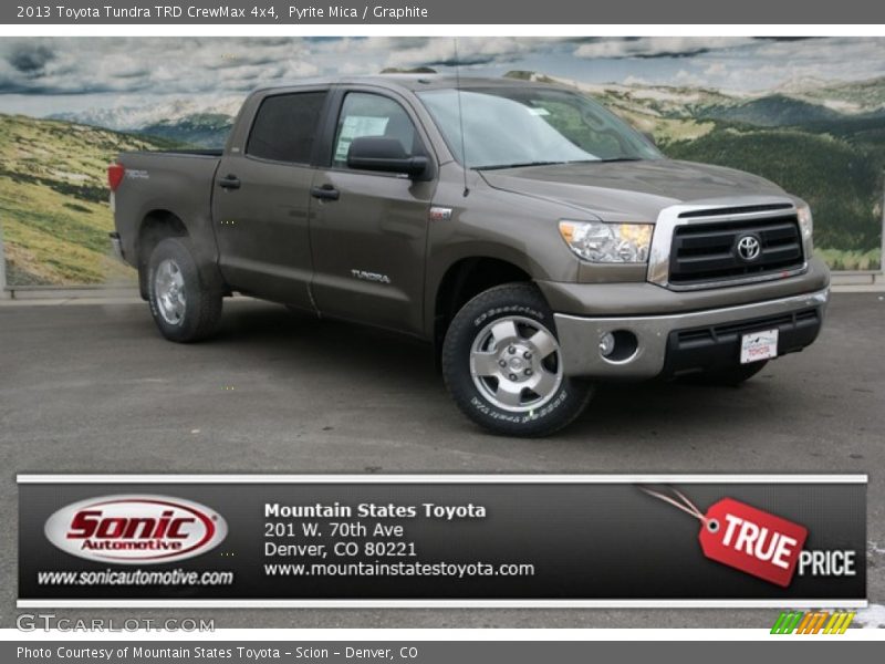 Pyrite Mica / Graphite 2013 Toyota Tundra TRD CrewMax 4x4